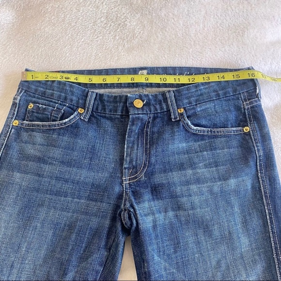 7 For All Mankind “A” Pocket Bootcut Jeans | Sz 30 - Picture 5 of 8